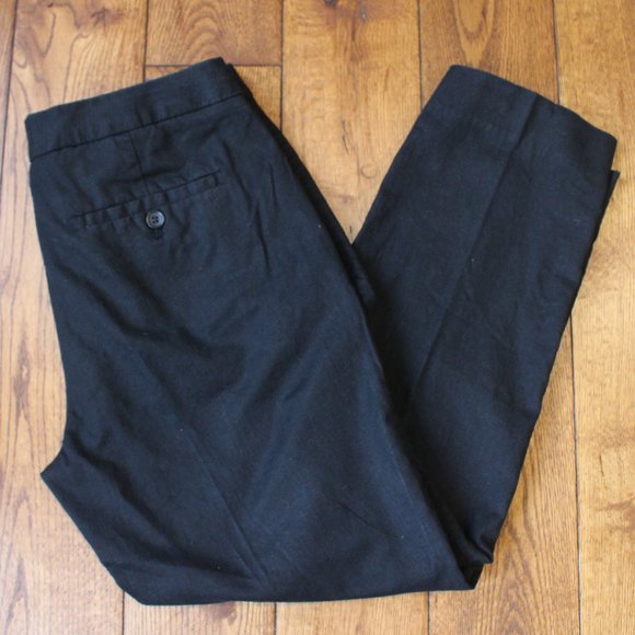 Banana Republic Pants - EUC Banana Republic Women's Avery Cropped Linen Blend Dress Pants- Size 8